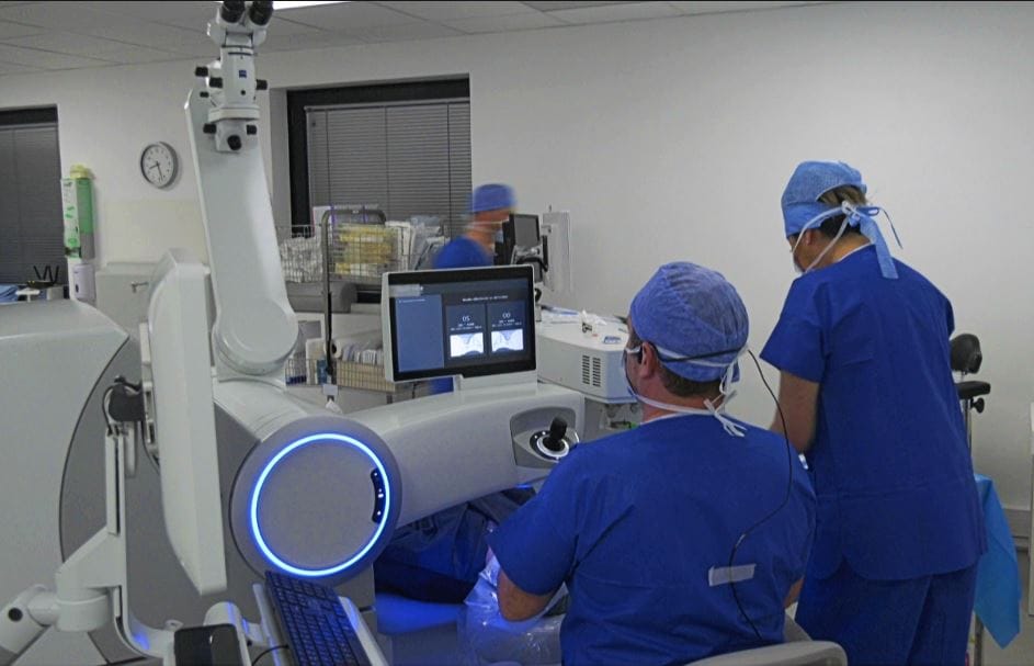 opération de la myopie avec le Smile pro